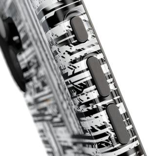 Monochrome Grunge - iPhone MagSafe