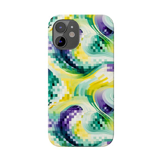 Pixel Waves - iPhone Slim