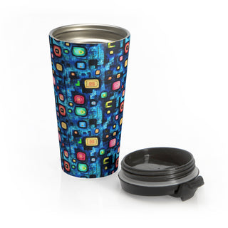 Aztec Echoes - Travel Mug