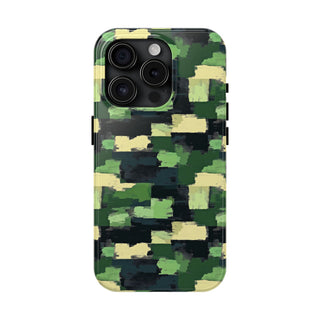 Camo Blocks - iPhone Tough