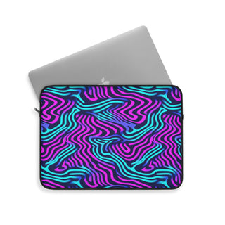 Neon Nautical Waves