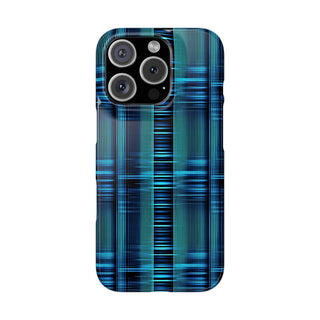 Cyber Striped Symphony - iPhone Slim