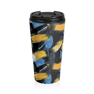 Golden Strokes - Travel Mug