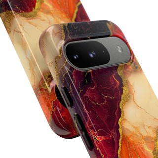 Saffron Eclipse - Pixel Tough