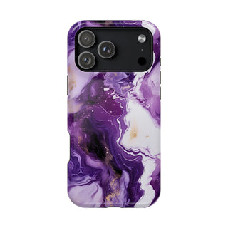 Purple Marbled - iPhone MagSafe