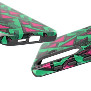 Neon Triangles - Galaxy Tough