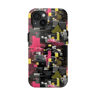 Neon Gridlock - iPhone Tough