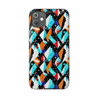 Cyan Crystal - iPhone Slim