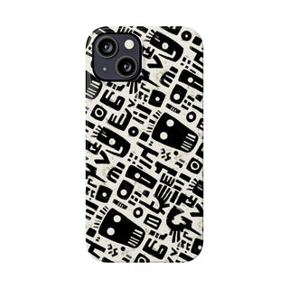 Monochrome Echoes - iPhone Slim