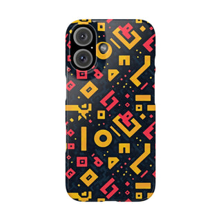 Neon Glyphs - iPhone Slim