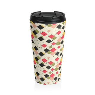 Abstract Mosaic - Travel Mug