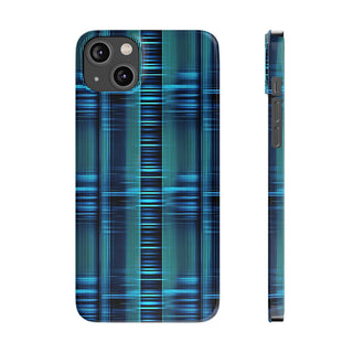 Cyber Striped Symphony - iPhone Slim