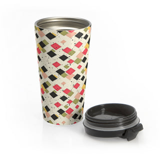 Abstract Mosaic - Travel Mug