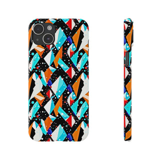 Cyan Crystal - iPhone Slim