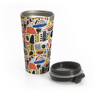 Echoes of Rhythm - Travel Mug