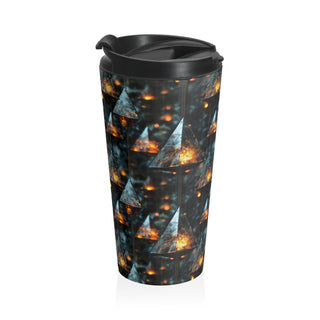 Golden Glow Pendants - Travel Mug