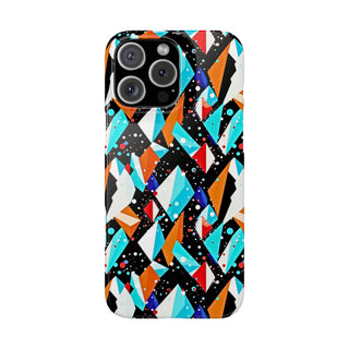 Cyan Crystal - iPhone Slim