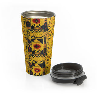 Sunburst Tapestry - Travel Mug