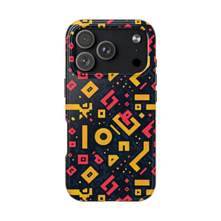 Neon Glyphs - iPhone Tough