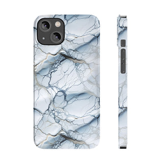 Silvery Blue Network - iPhone Slim