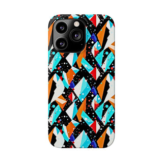 Cyan Crystal - iPhone Slim