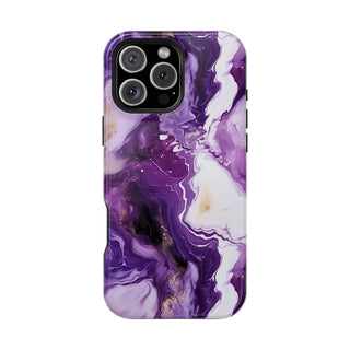 Purple Marbled - iPhone MagSafe