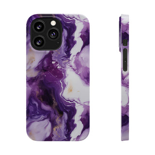 Purple Marbled