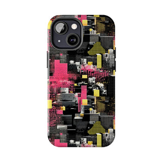 Neon Gridlock - iPhone Tough