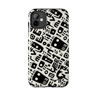 Monochrome Echoes - iPhone Tough