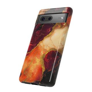 Saffron Eclipse - Pixel Tough