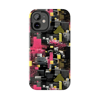 Neon Gridlock - iPhone Tough