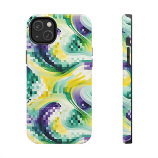 Pixel Waves - iPhone Tough