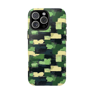 Camo Blocks - iPhone Tough