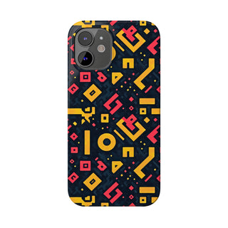 Neon Glyphs - iPhone Slim