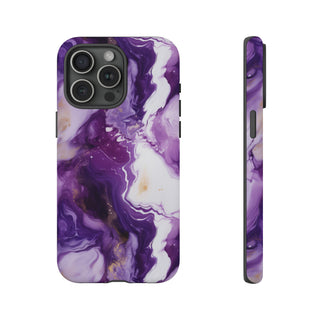 Purple Marbled