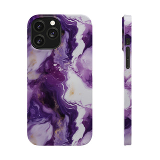 Purple Marbled