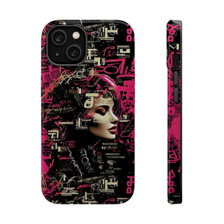 Neon-Lit Silhouette - iPhone MagSafe