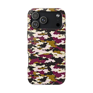 Mulberry Camouflage - iPhone Tough