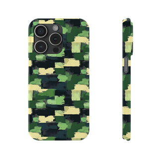 Camo Blocks - iPhone Slim