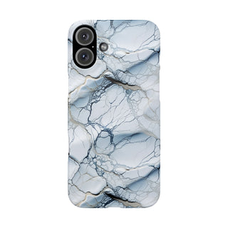 Silvery Blue Network - iPhone Slim