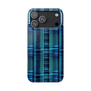 Cyber Striped Symphony - iPhone Slim