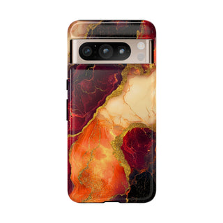 Saffron Eclipse - Pixel Tough