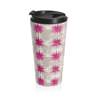 Fuchsia Burst - Travel Mug