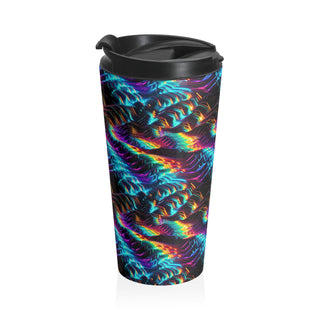 Neon Terrain - Travel Mug