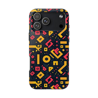 Neon Glyphs - iPhone Tough