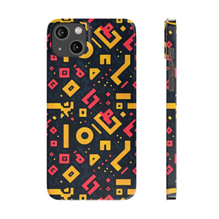 Neon Glyphs - iPhone Slim