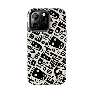 Monochrome Echoes - iPhone Tough