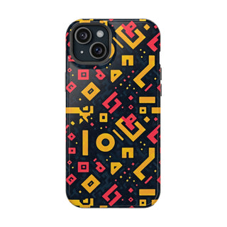 Neon Glyphs - iPhone MagSafe
