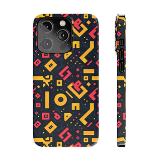 Neon Glyphs - iPhone Slim