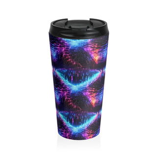 Neon Rift  - Travel Mug